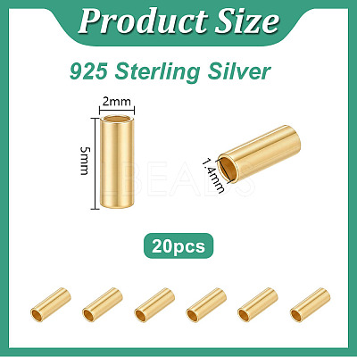 20Pcs 925 Sterling Silver Spacer Beads FIND-PH0060-03-1