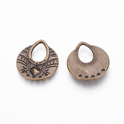 Tibetan Style Links LS-TIBEP-EA456YKG-AB-FF-1