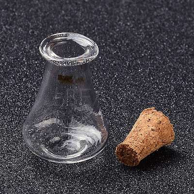 Glass Cork Bottles LS-AJEW-O032-01A-1