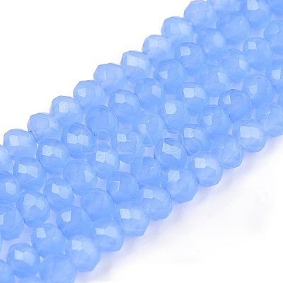 Glass Beads Strands EGLA-A044-J3mm-D03-1