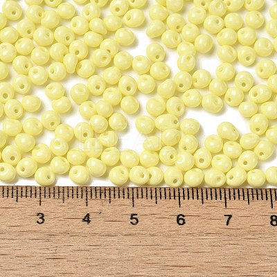 6/0 Opaque Baking Paint Glass Seed Beads X1-SEED-M012-02A-19-1