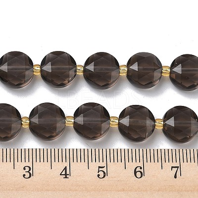 Natural Ice Obsidian Beads Strands G-C116-A191-01-1