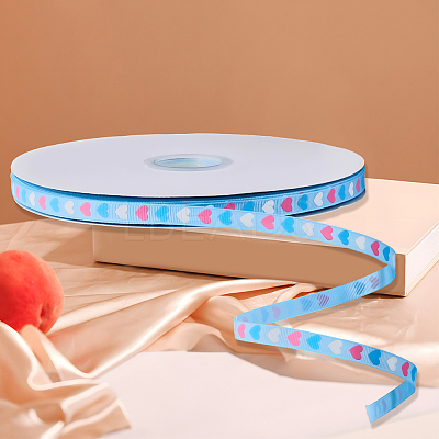 1 Roll Polyester Grosgrain Ribbon SRIB-CY0001-28B-1