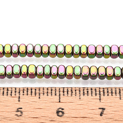 Electroplated Synthetic Non-magnetic Hematite Beads Strands G-T139-61E-1