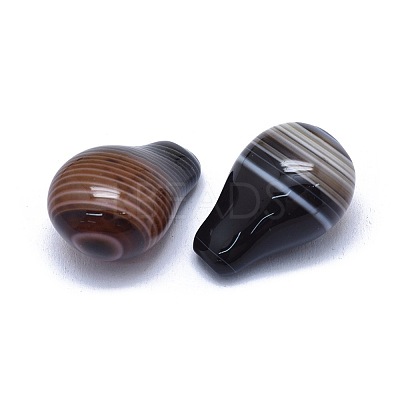 Natural Banded Agate/Striped Agate Beads G-L514-002-1