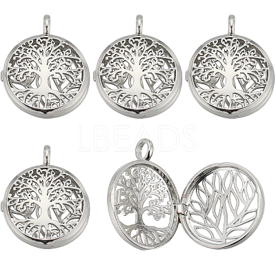 10Pcs Hollow Brass Cage Pendants KK-SC0004-39-1
