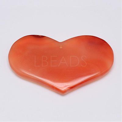 Natural Gemstone Big Pendants G-G647-28-1