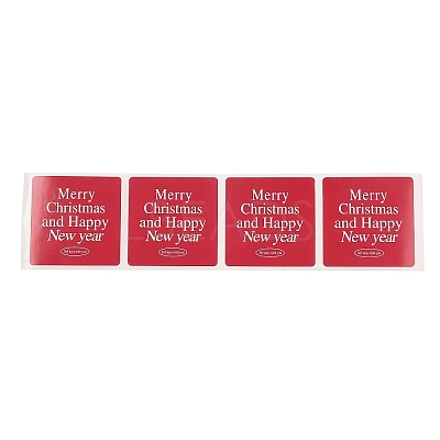 Christmas Theme Paper Self-Adhesive Stickers DIY-M070-08I-1