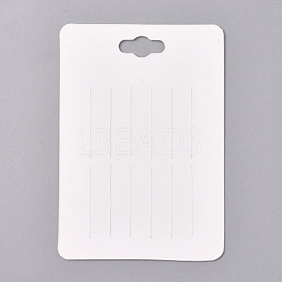 Hair Clip Display Cards CDIS-WH0013-11-1