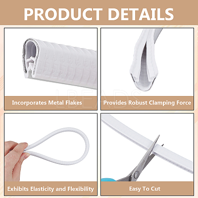 PVC Car Door Anti-collision Strip FIND-WH0139-924D-1
