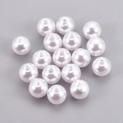 ABS Plastic Imitation Pearl Beads KY-G009-3mm-03-1