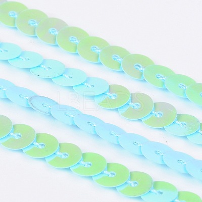 Plastic Paillette/Sequins Chain Rolls BS17Y-1
