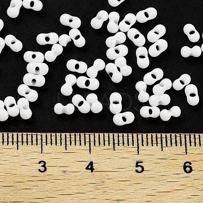 Baking Paint Glass Seed Beads X-SEED-A033-04M-1