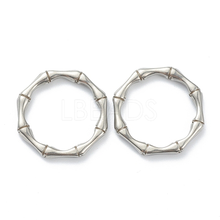 Non-Tarnish 304 Stainless Steel Linking Rings STAS-P279-01B-P-1