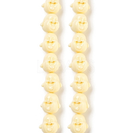 Synthetic Coral Carved Beads Strands CORA-B001-01A-1