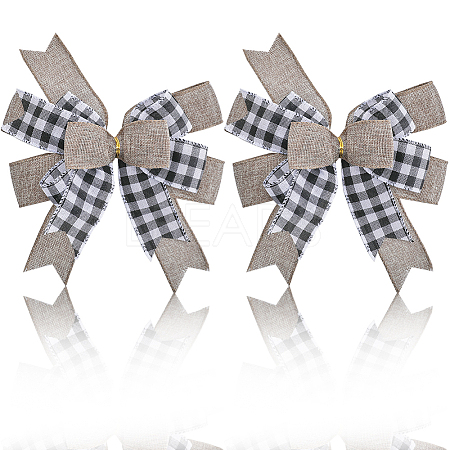 Polyester Big Bowknot FIND-WH0126-414F-1
