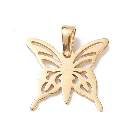 304 Stainless Steel Pendants STAS-I135-32G-01-1