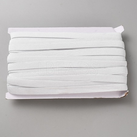 Polyester Flat Elastic Cord DIY-WH0678-08C-1