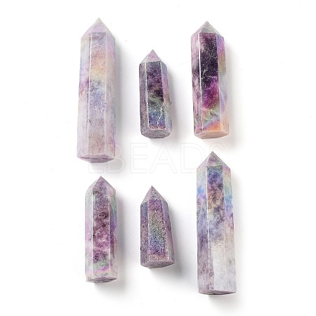 Tower Natural Lepidolite Healing Stone Wands G-A096-02C-1-1