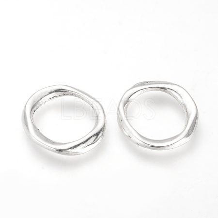 Tibetan Style Alloy Linking Rings X-TIBE-Q070-35AS-RS-1