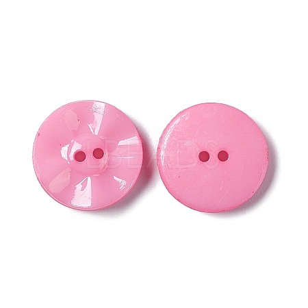 Acrylic Sewing Buttons BUTT-E073-C-08-1