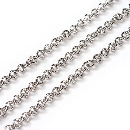 304 Stainless Steel Rolo Chains CHS-G004-02C-P-1