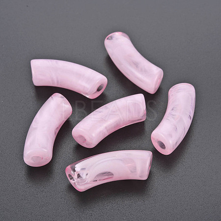 Transparent Acrylic Beads OACR-Q181-002A-1