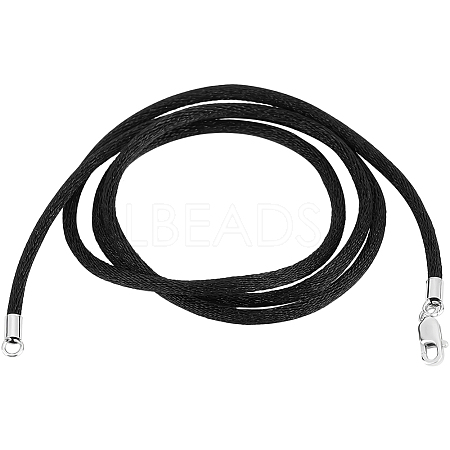 3Pcs Spandex Cord Necklace Makings MAK-BBC0001-13-1