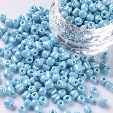 Glass Seed Beads SEED-A012-4mm-123-1