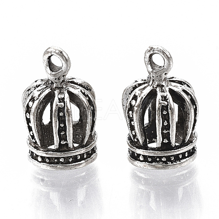 Tibetan Style Alloy Pendants TIBE-R317-039AS-LF-1