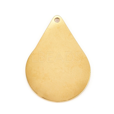 304 Stainless Steel Pendants STAS-L238-084A-G-1
