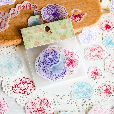24Pcs Retro Scrapbook Paper PW-WG0542F-06-1