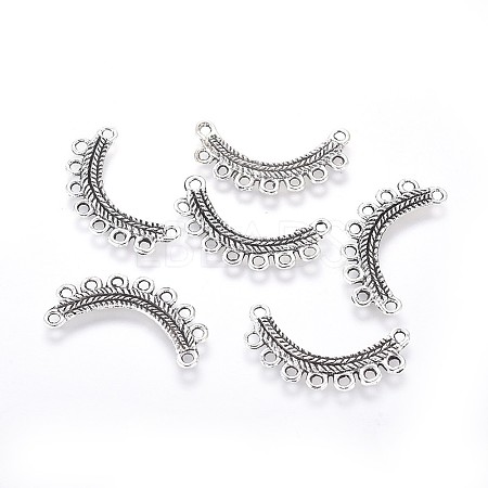 Tibetan Style Alloy Chandelier Component Links TIBE-L003-012AS-1