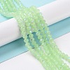 Electroplate Glass Beads Strands EGLA-A034-J3mm-L04-4