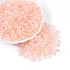 Baking Paint Transparent Glass Beads DGLA-T004-07J-3