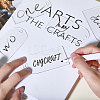 20Pcs Blank Acrylic Signs AJEW-CA0004-39-4