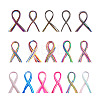 16 Bags 16 Style Metallic/Polyester/Organza/Yarn Cords Cords Hair Braiding String OHAR-KS0001-01-1