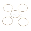 Brass Linking Rings KK-Y003-03M-G-1