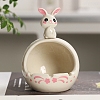 Ceramic Rabbit Ashtray Figurines PW-WG72316-05-1