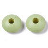 Dyed Natural Beech Wood Beads X-WOOD-T015-43I-2
