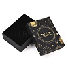 Gold Stamping Planet Cardboard Jewelry Packaging Boxes CON-T002-01D-2