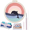 Punch Embroidery Starter Kits DIY-WH20007-13D-1