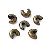Iron Crimp Beads Covers IFIN-H030-AB-1