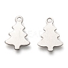 Christmas 201 Stainless Steel Charms STAS-C017-03A-P-2