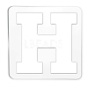 Acrylic Earring Handwork Template TOOL-WH0156-003-1