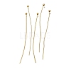 Brass Ball Head Pins KK-H502-03R-G-1