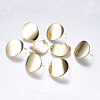 Brass Stud Earring Findings KK-F738-40G-1