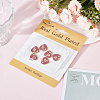6Pcs Rack Plating Brass Micro Pave Cubic Zirconia Pendants KK-BBC0010-99-6