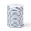 Round Waxed Polyester Cord X-YC-G006-01-1.0mm-33-1
