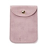 Velvet Jewelry Storage Pouches with Snap Button for Bracelets Necklaces Earrings ABAG-P013-01B-1